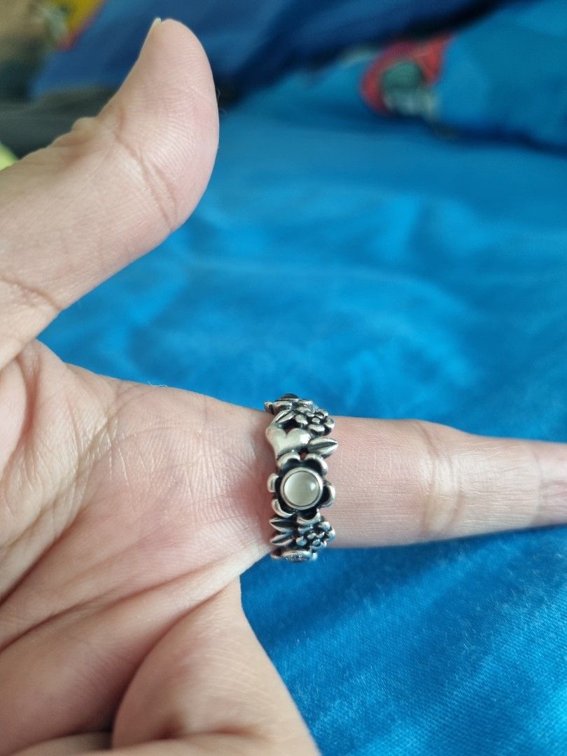 Pandora Nature Serenity rare htf ring