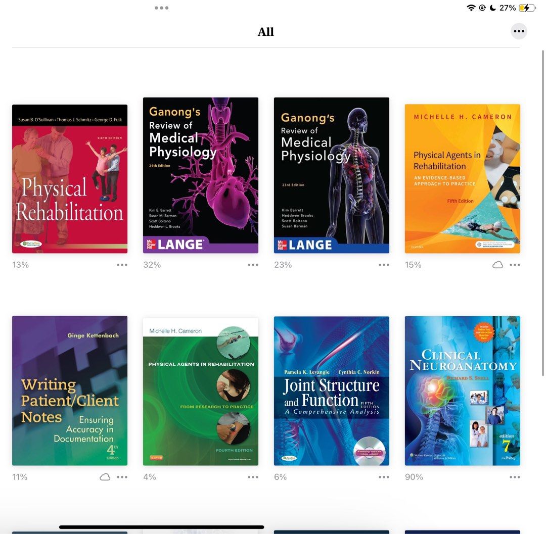 Physical Therapy Books [PDF] (Category: Textbooks) located in Manila. Submitted by lor1024 (Listing ID 1280379163, Image 1). Description: *PDF copies will be sent thru email *50 each; buy 3, get 1 free Available: O' Sullivan Physical Rehabilitation 6th Ed Ganong's Review of Medical Physiology 24th Ed Ganong's Review of Medical Physiology 23rd Ed Cameron Physical Agents in Rehabilitation 5th Ed Cameron Physical Agents in Rehabilitation 4th Ed Kett