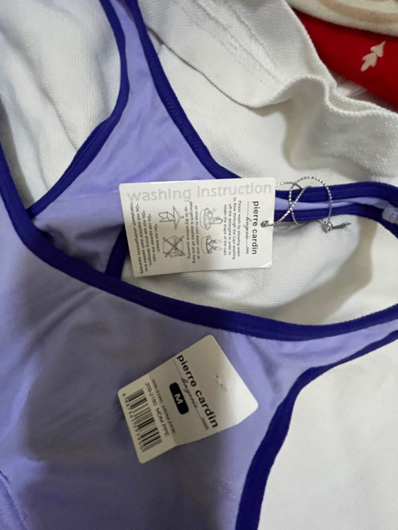 pierre cardin sports bra, Women's Fashion, New Undergarments