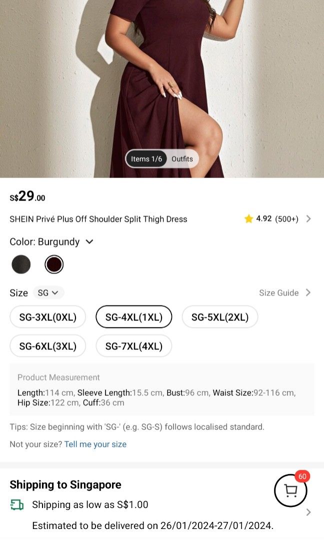 Shein plus hotsell size outlet