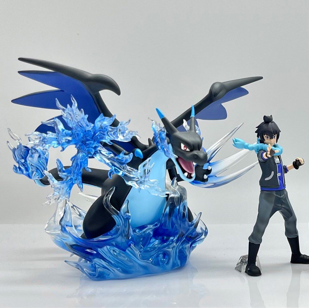 Pokemon Scale World 1 20 Mega Charizard X Alain set Hobbies