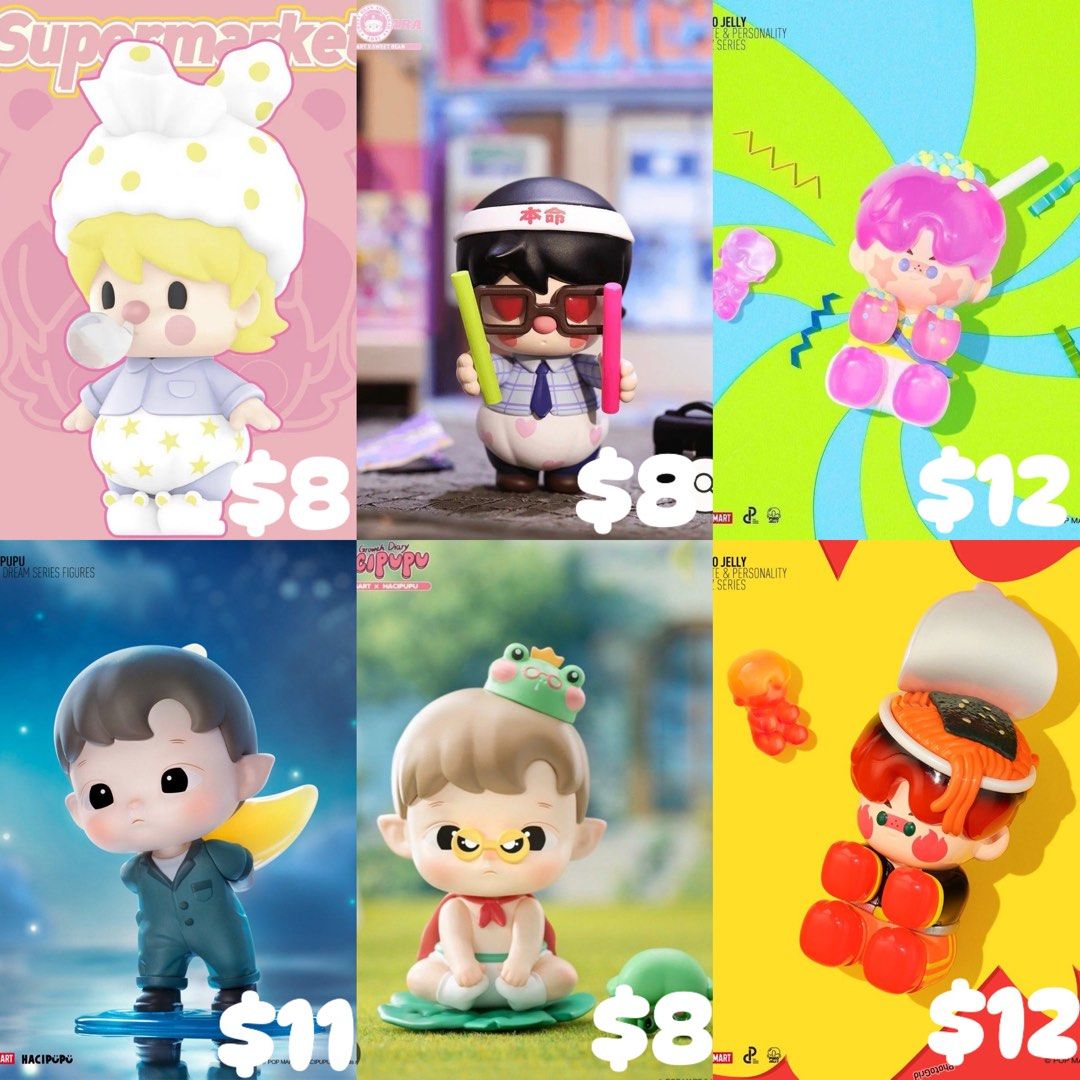 Pop Mart clearance, Hobbies & Toys, Toys & Games on Carousell
