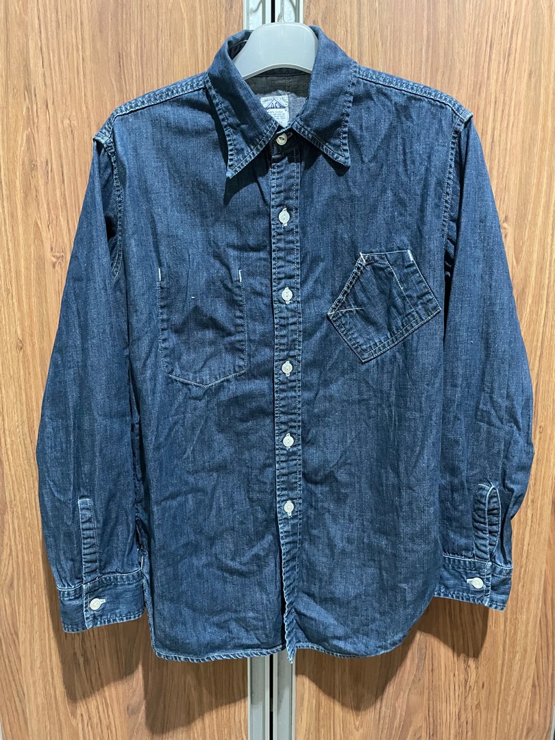 POST O’ALLS DENIM SHIRT MADE IN USA POST OVERALLS