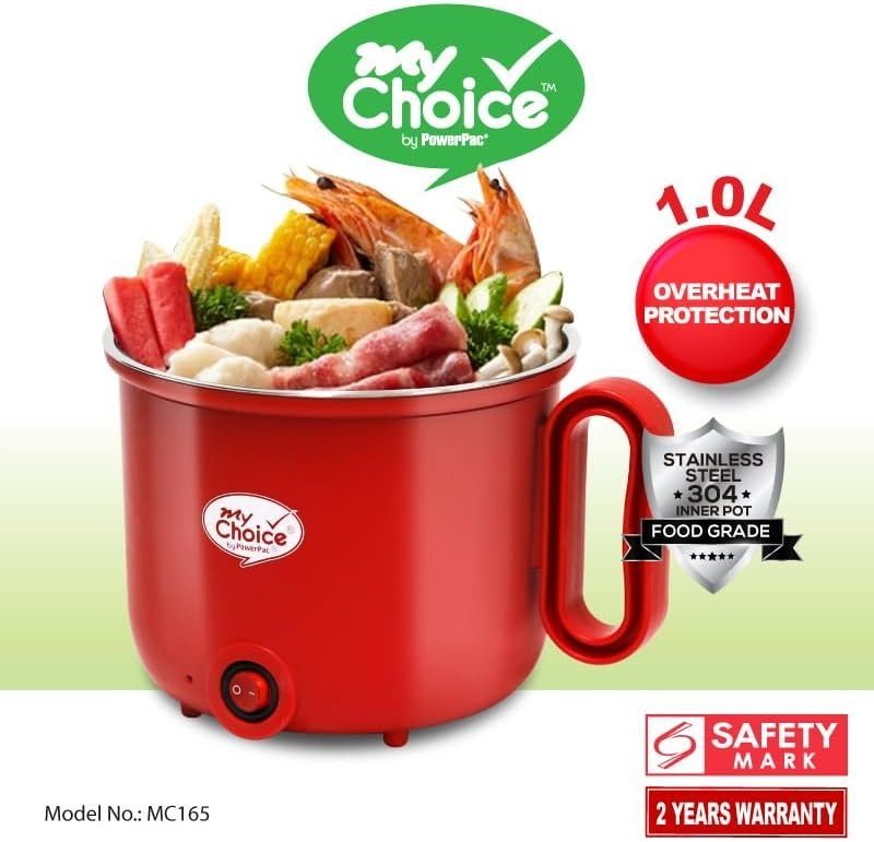 PowerPac MC165 My Choice Multi Pot 1.0L, Green, TV & Home Appliances ...