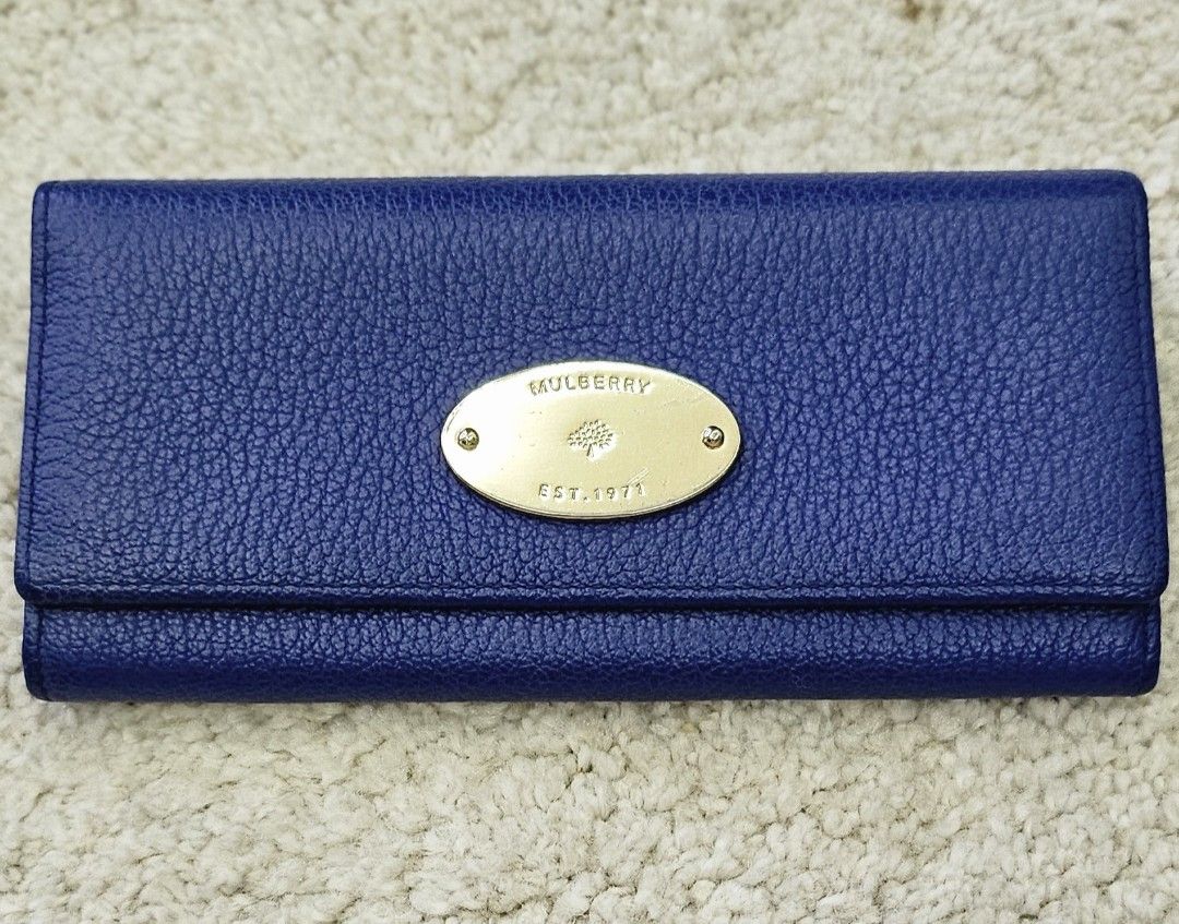 Mulberry continental plaque hotsell wallet