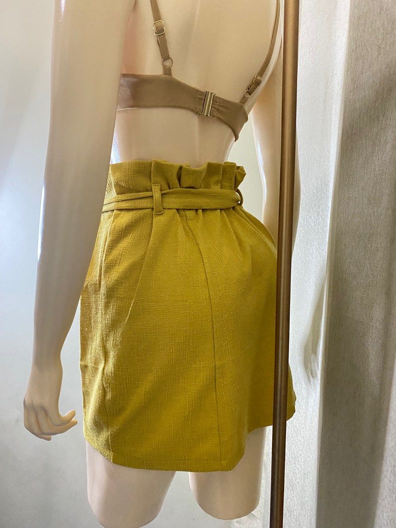 Mustard sales skirt primark