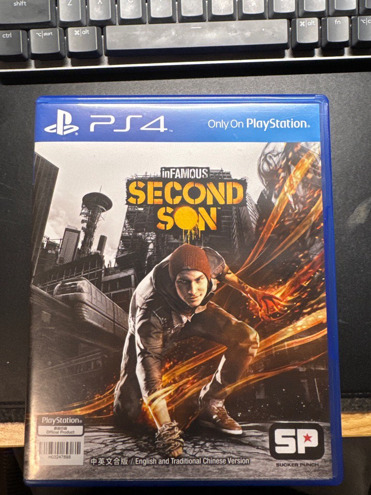 Jeu Infamous Second Son Sur PS4 - Action-Aventure - PAL - Compatible PS5 - Bon état