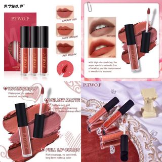 P.TWO.P Liquid Matte Lipstick (3PCS)64235808182402110