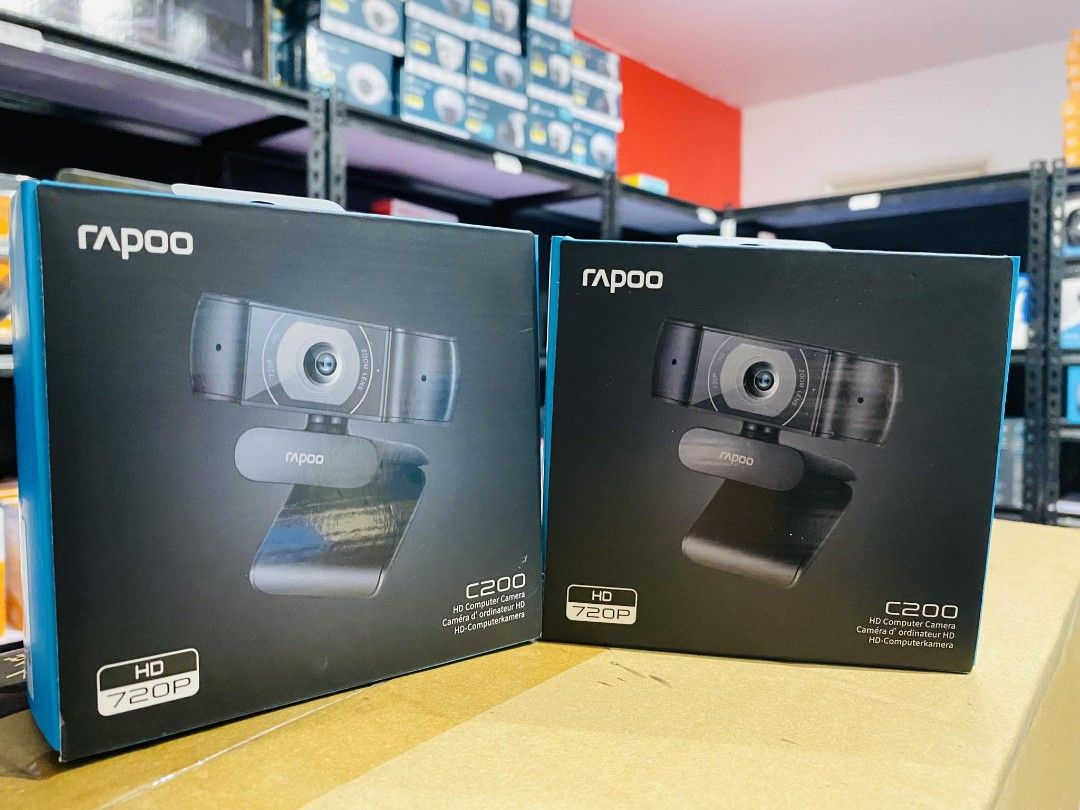 Rapoo C200 720p HD Webcam USB (Category: Webcams) located in Makati City. Submitted by techubstoreandaccessories (Listing ID 1280584846, Image 1). Description: Rapoo C200 720p HD Webcam USB Ready for Pick Up / Delivery ‼️ 📌 DETAILS: ✅Actual Picture Posted. ✅BRAND NEW & ORIGINAL. ✅7 Days Replacement for Factory Defects and 1year Warranty. (Terms and conditions apply) --------------------------------------- PAYMENTS/DELIVERIES 💸🛵🚘 ✅MOP: Cash, B