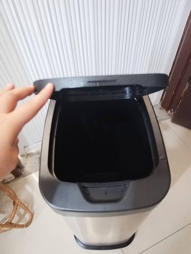 Rectangular Trash Bin, Furniture & Home Living, Cleaning & Homecare ...