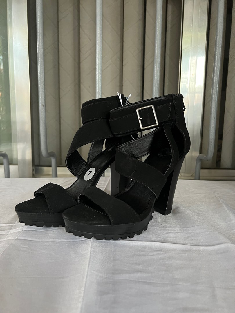 Report black discount heels