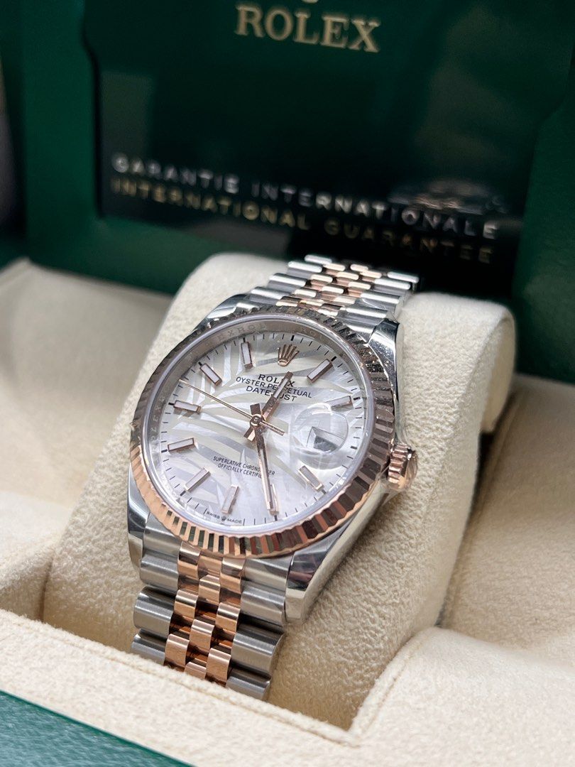 Rolex datejust 36 2025 rosegold