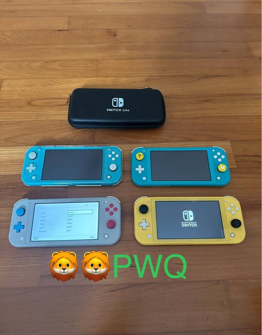Nintendo switch lite yellow for sale on sale