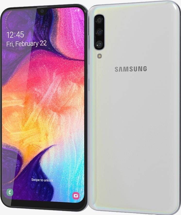 Samsung galaxy a50 silver cheap