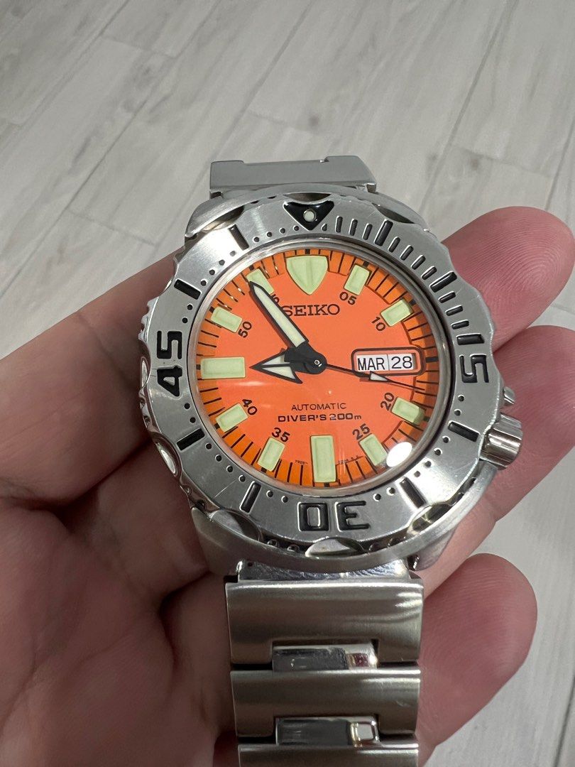 Seiko Orange Monster Skx781 Men s Fashion Watches Accessories