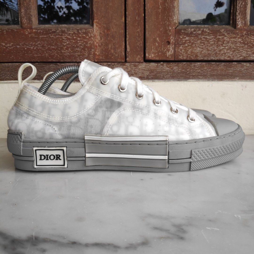 Sepatu Sneakers DIOR B23 OBLIQUE Second Size 43 Fesyen Pria