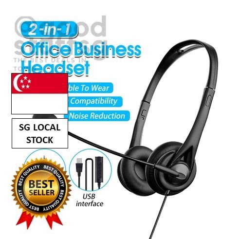 2 usb sales headphones 1 pc