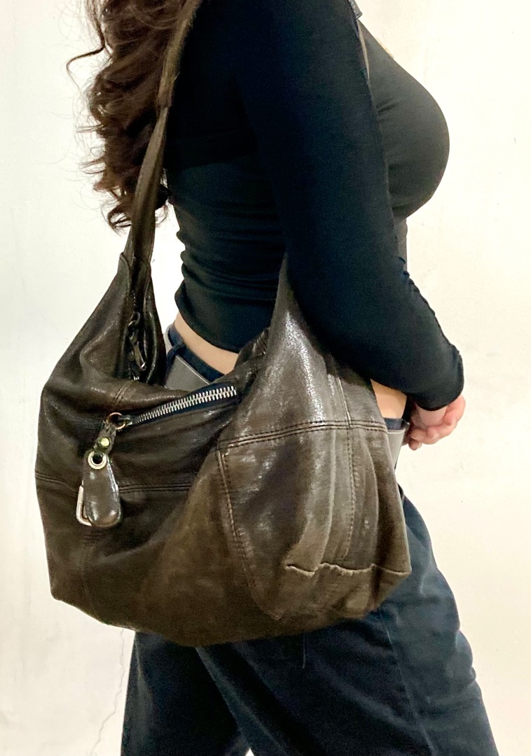 Sissi rossi hobo bag | genuine leather hobo bag | genuine leather ...