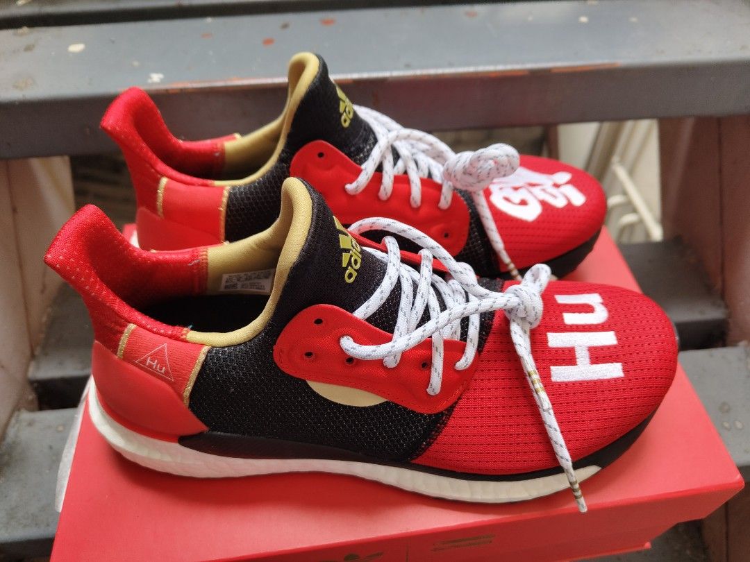 Solar Hu Glide CNY 8.5US Ultraboost Samba Men s Fashion Footwear Sneakers on Carousell