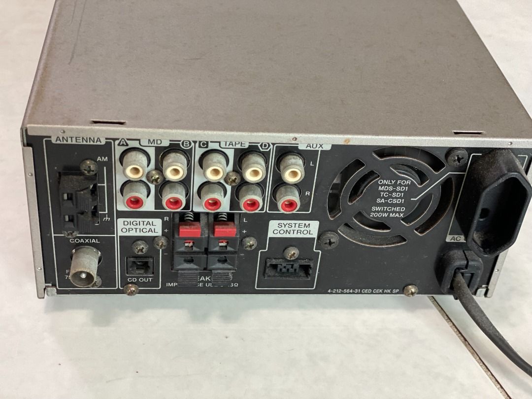 Sony CMT SD1 One box music system