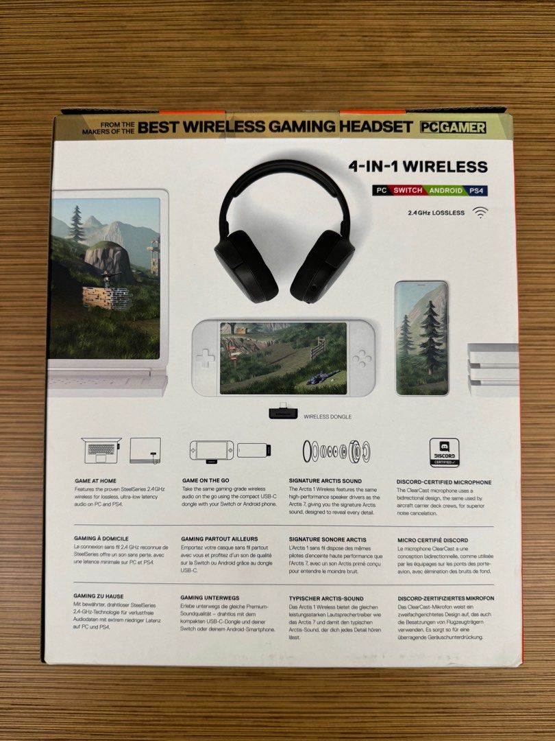 Steelseries arctis 1 clearance wireless mikrofon