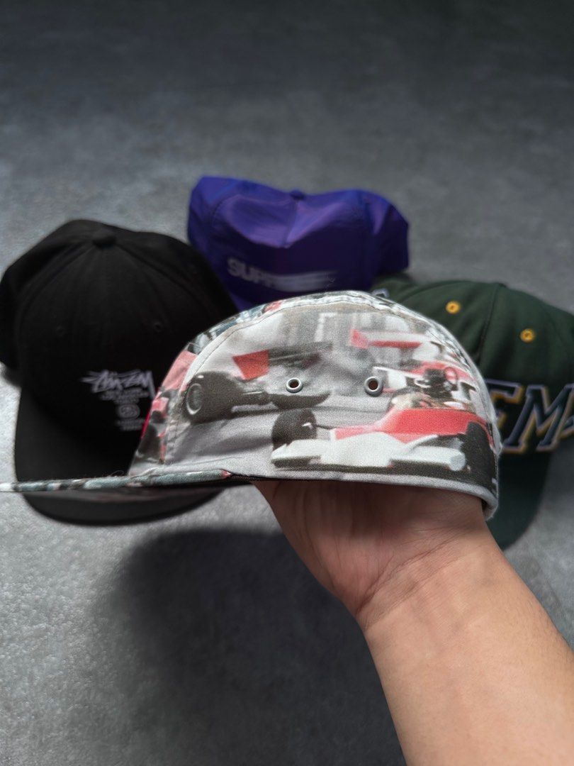 Supreme grand prix camp cap on sale
