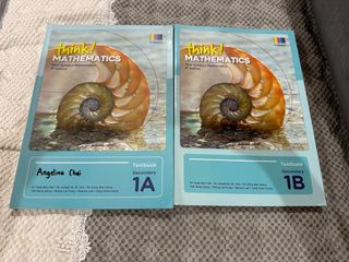Think Mathematics 3 A and 3B textbooks, Hobbies & Toys, Books ...