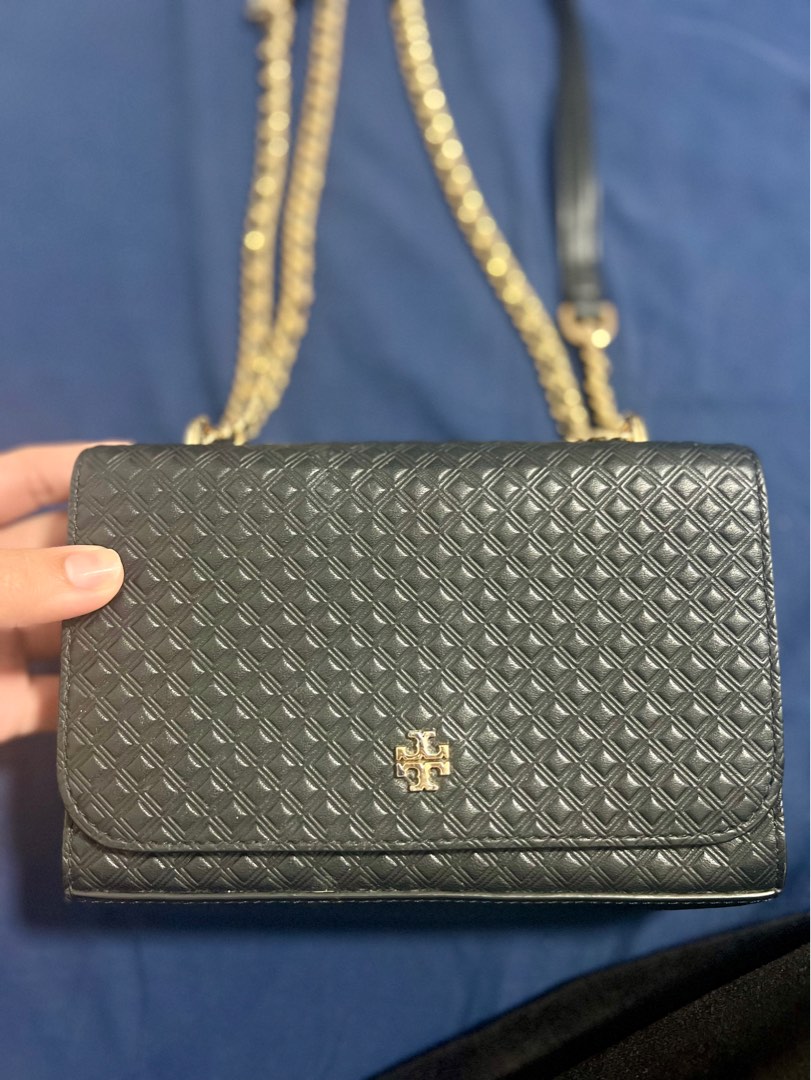 Tory burch hot sale marion embossed