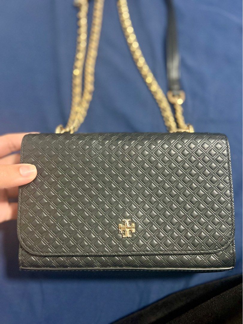 Tory burch marion 2024 embossed shrunken shoulder bag