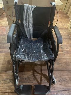 Travel wheelchair black