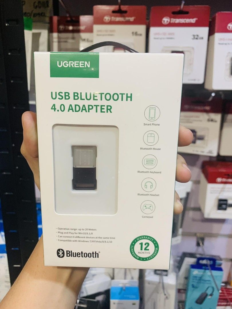 UGREEN USB Bluetooth 4.0 Adapter Black US192 30524 (Category: Cables & Adaptors) located in Makati City. Submitted by techubstoreandaccessories (Listing ID 1280337637, Image 1). Description: UGREEN USB Bluetooth 4.0 Adapter Black US192 30524 Ready for Pick-Up / Same Day Delivery Via Lalamove‼️ DETAILS: ✅ Actual Picture Posted. ✅BRAND NEW, SEALED, & ORIGINAL. ✅7 Days Replacement for Factory Defects and 1year Limited Warranty. (Terms and conditions