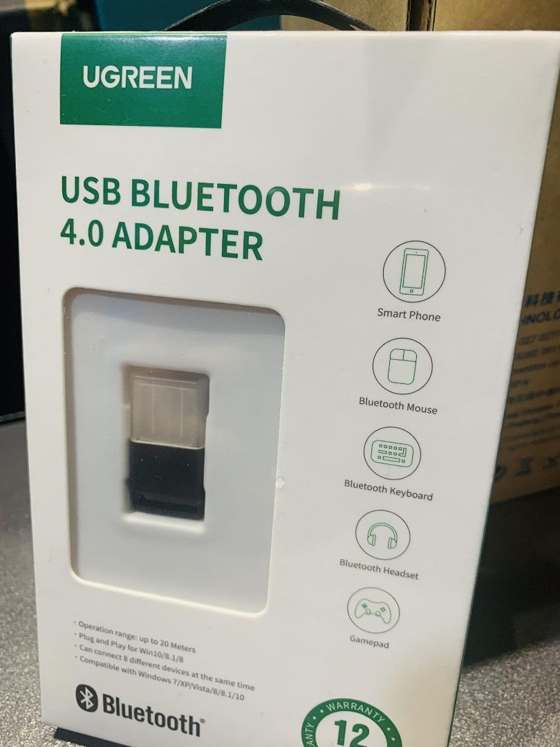 UGREEN USB Bluetooth 4.0 Adapter Black US192 30524 (Category: Cables & Adaptors) located in Makati City. Submitted by techubstoreandaccessories (Listing ID 1280337637, Image 3). Description: UGREEN USB Bluetooth 4.0 Adapter Black US192 30524 Ready for Pick-Up / Same Day Delivery Via Lalamove‼️ DETAILS: ✅ Actual Picture Posted. ✅BRAND NEW, SEALED, & ORIGINAL. ✅7 Days Replacement for Factory Defects and 1year Limited Warranty. (Terms and conditions