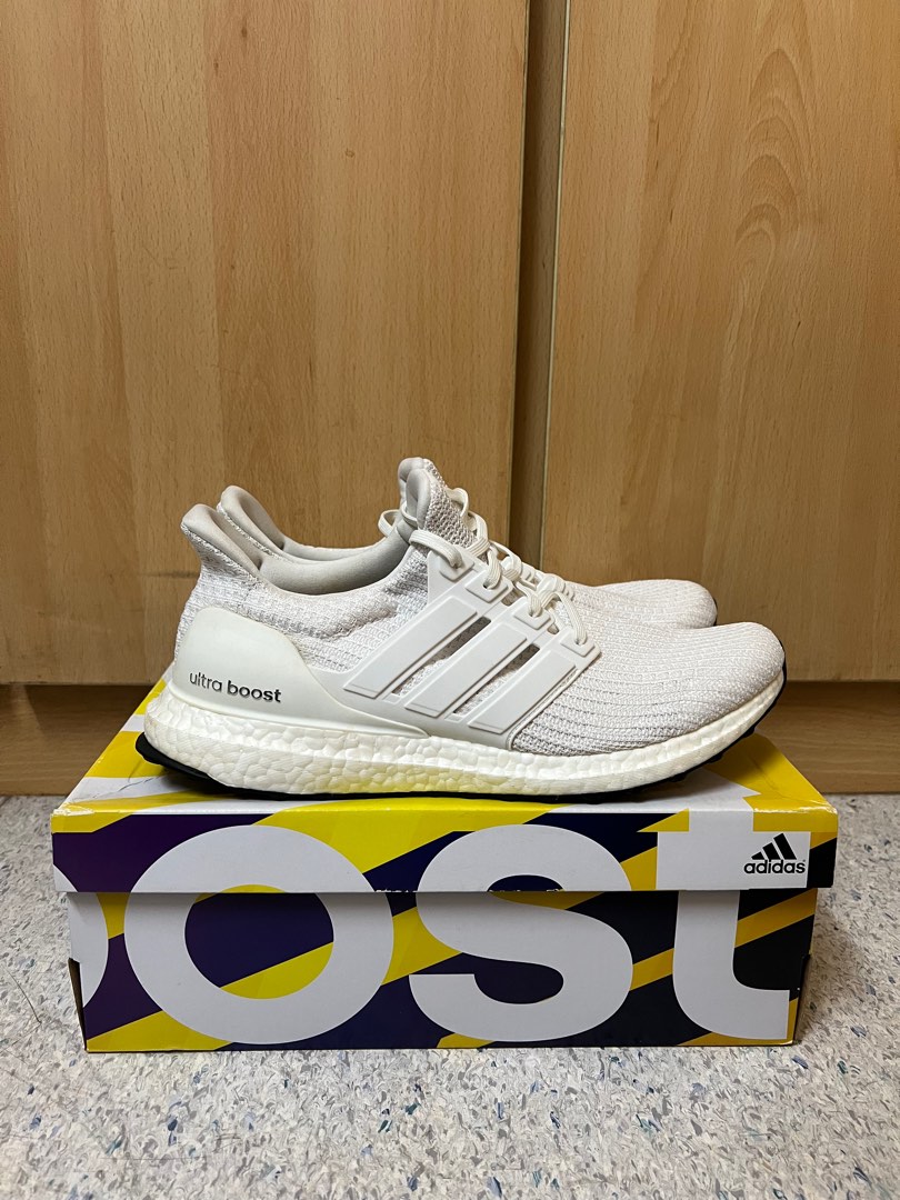 Adidas ultra boost 2025 4.0 triple white yellow