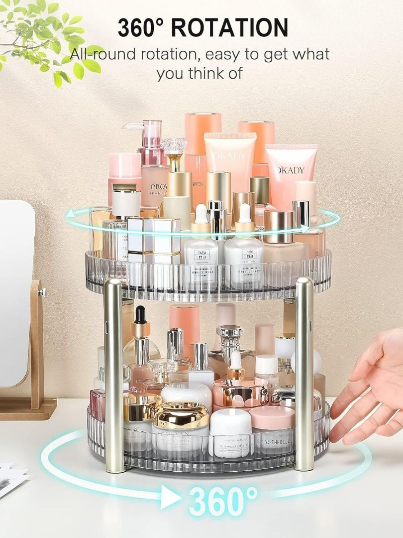 Toiletries store organiser bedroom