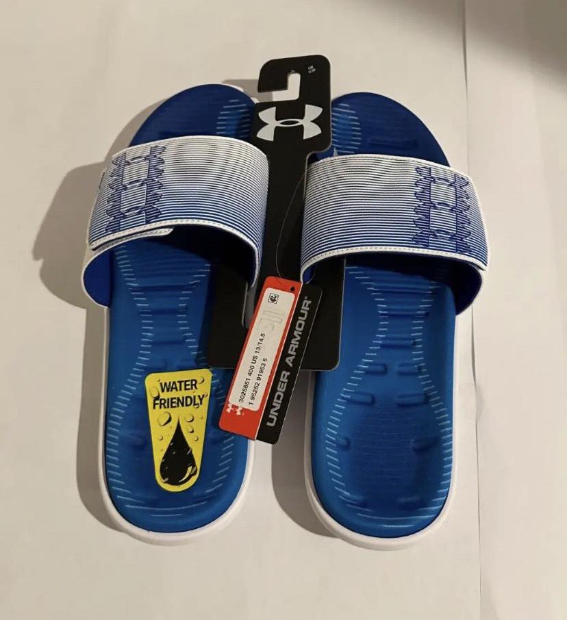 Under Armour Mercenary SL Slides Men s Fashion Footwear