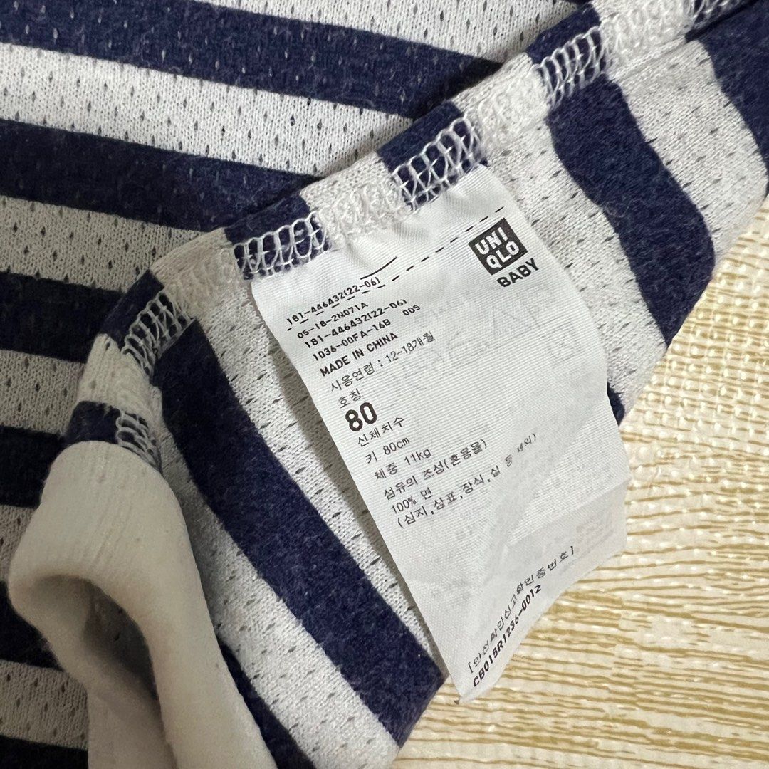 Uniqlo mesh onesie, Babies & Kids, Babies & Kids Fashion on Carousell