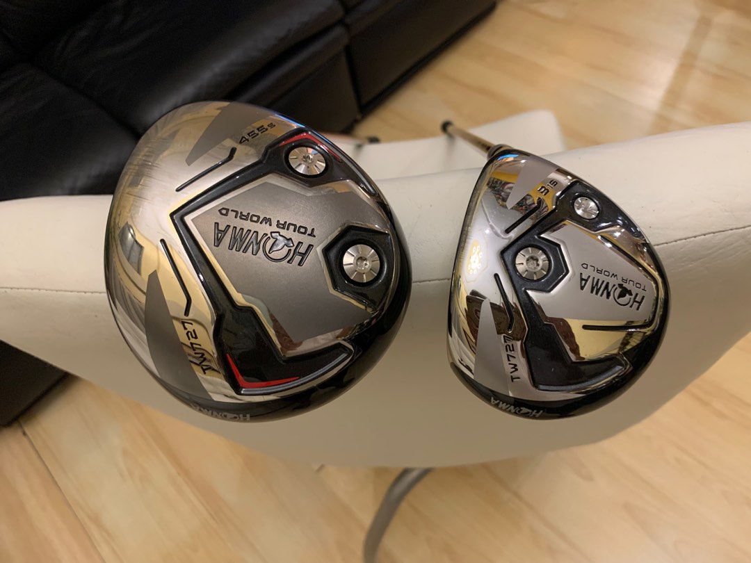 Used Honma Golf Driver and 3 Wood Set, Sports Equipment, Sports & Games