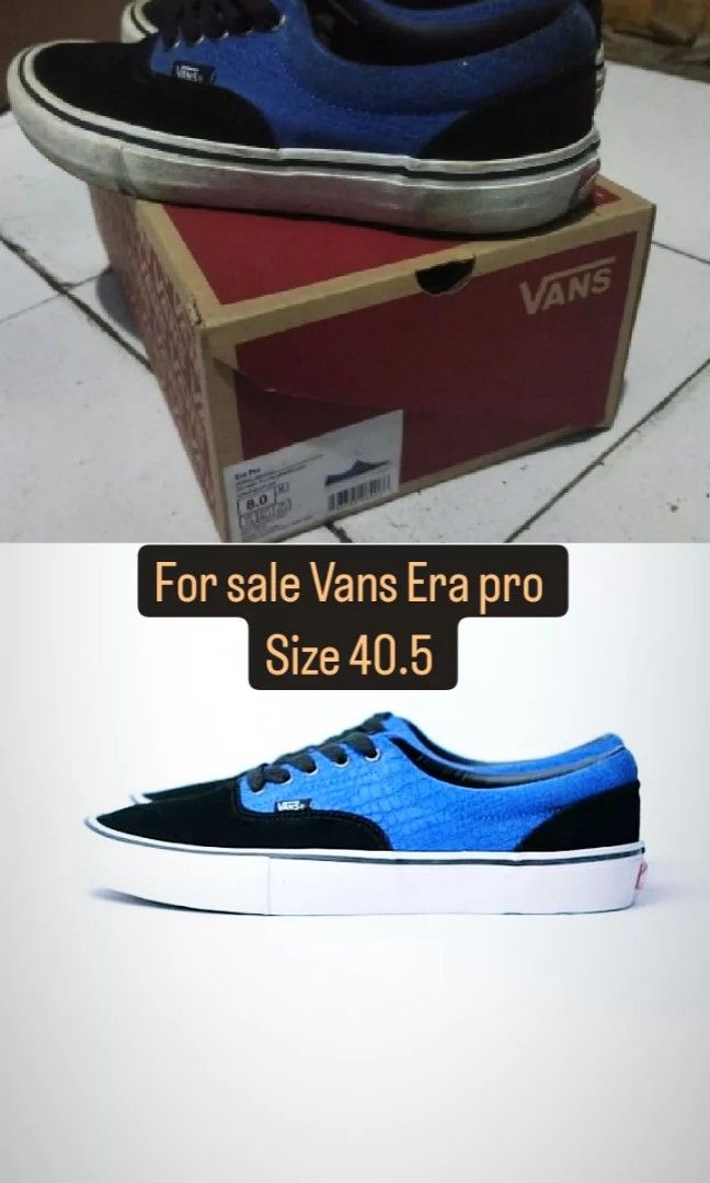 Vans Era Pro Rowan Zorilla Original Fesyen Pria Sepatu Sneakers di Carousell