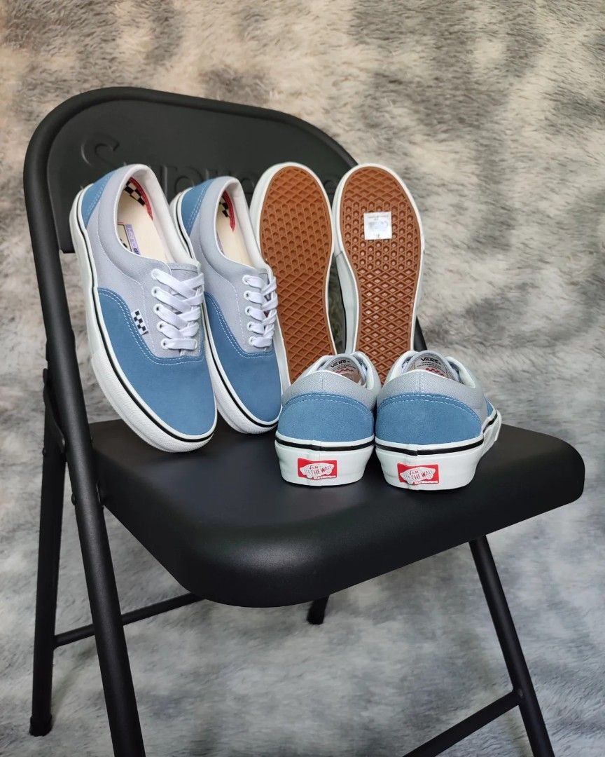 Vans Skate Era (Captains Blue), Men's Fashion, Footwear, Sneakers on Carousell