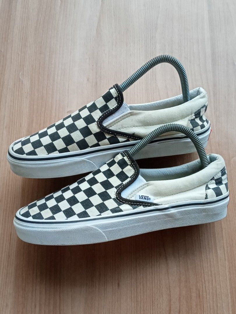 Checkered vans deals fit