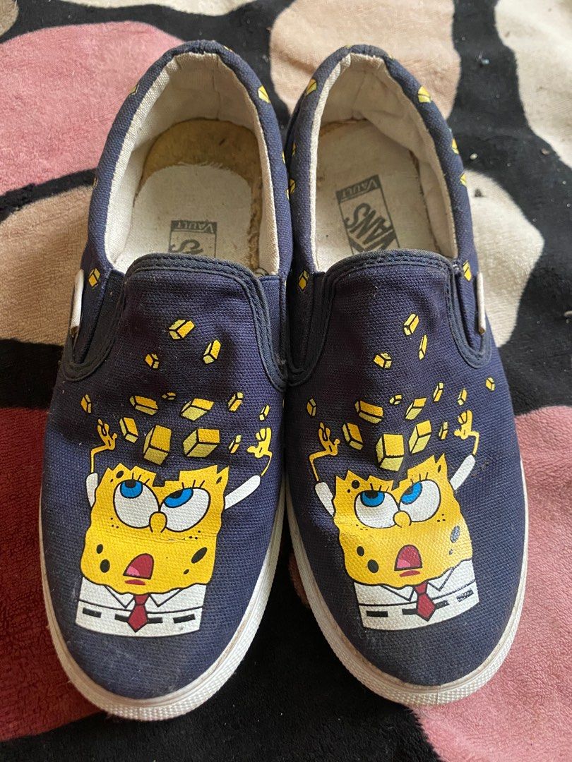 Vans vault spongebob slip sale on