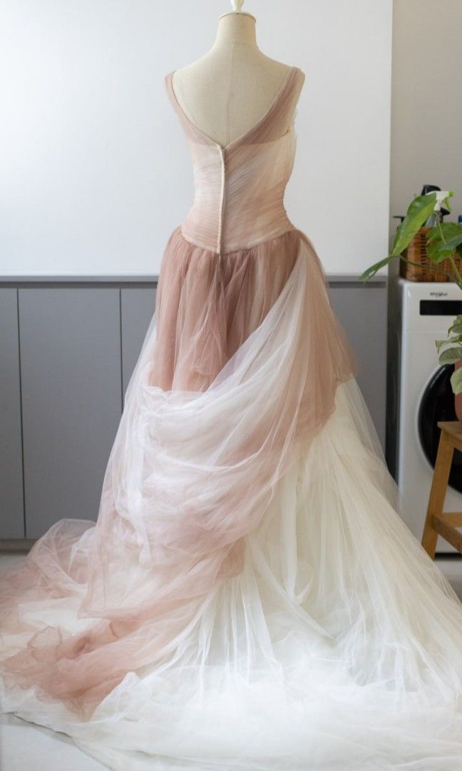 Vera wang pink dress hot sale