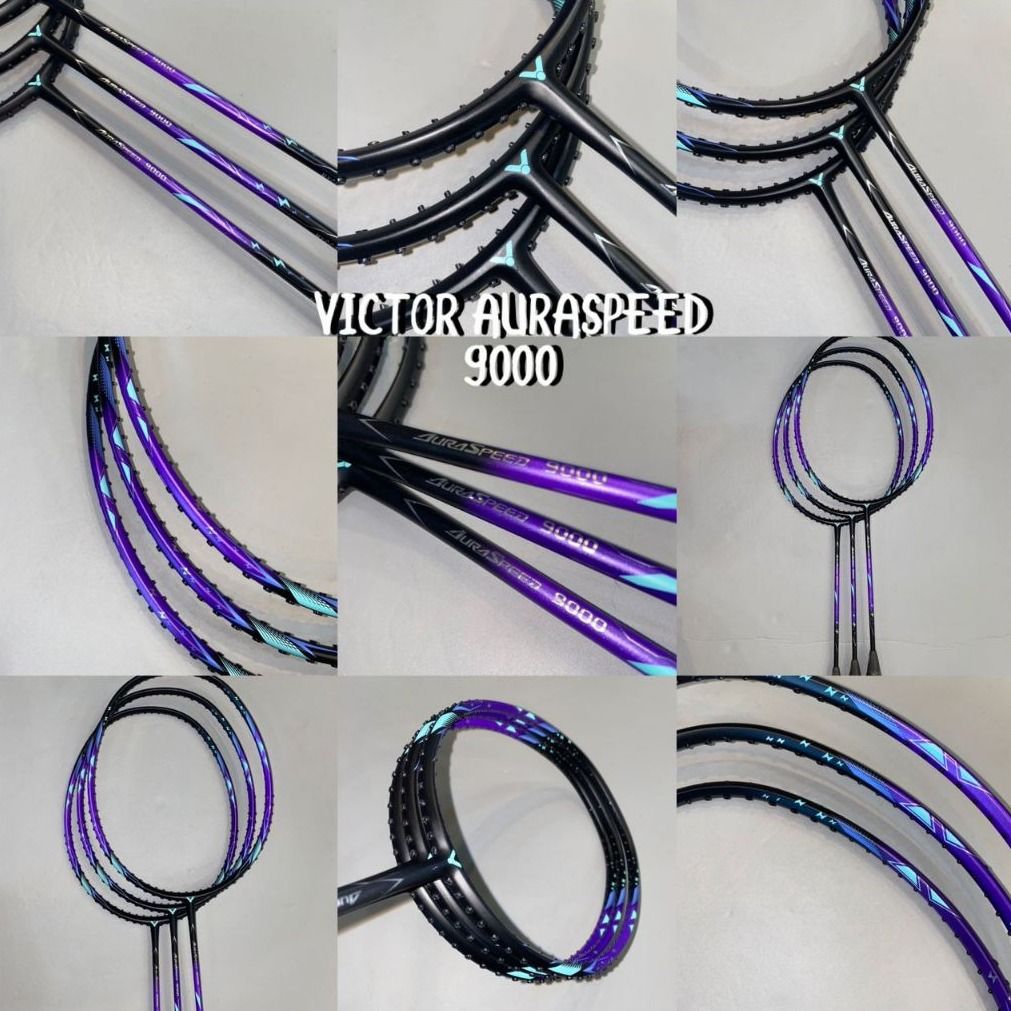 Victor Auraspeed 90k Ii Badminton Racquet - 4UG5 Midnight Blue