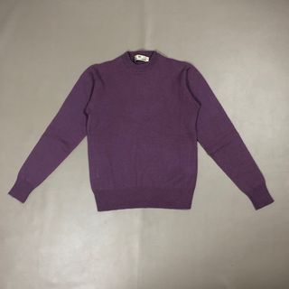 VINTAGE PIERRE BALMAIN BASIC LOGO SWEATER -LAMBSWOOL