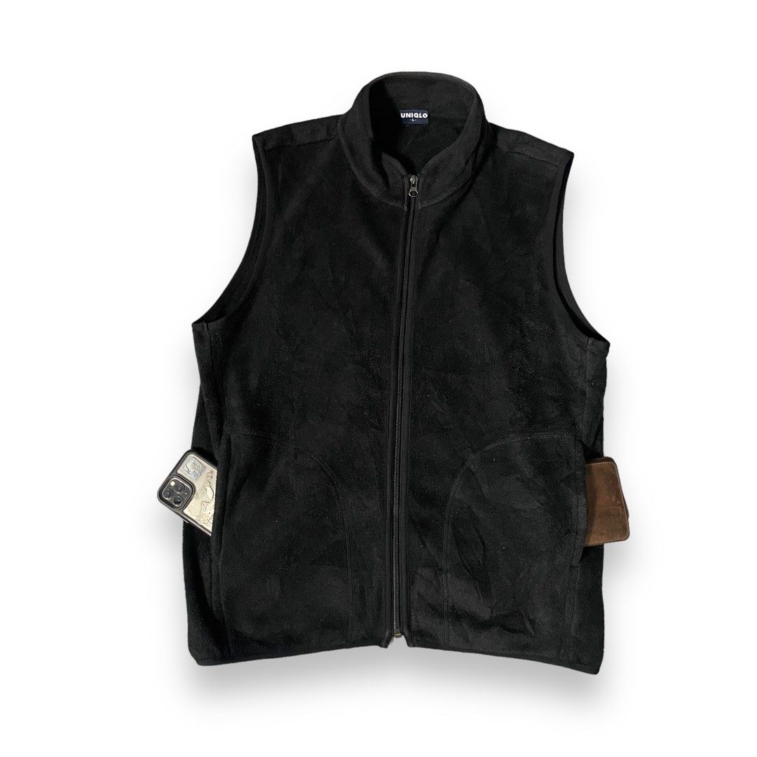 Uniqlo fleece vest online