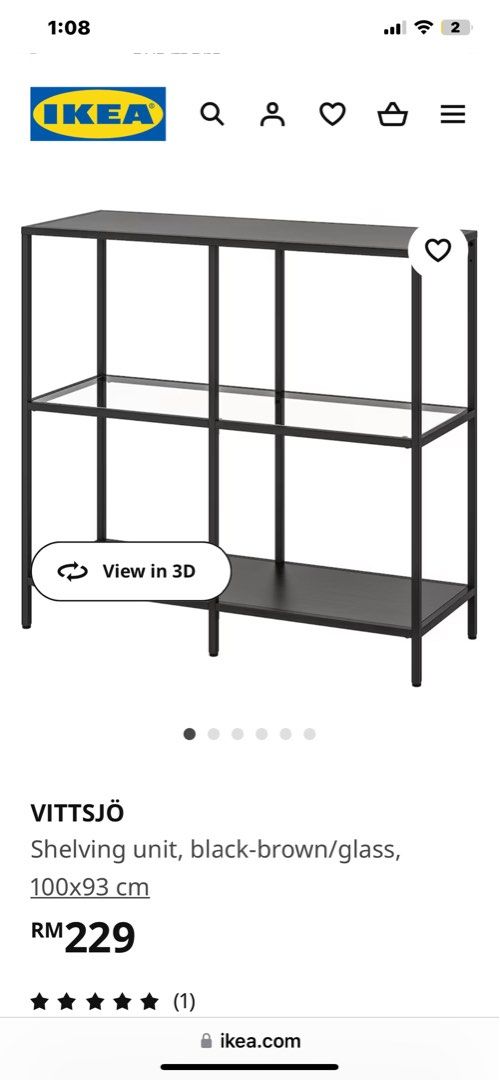 Vittsjo shop console table