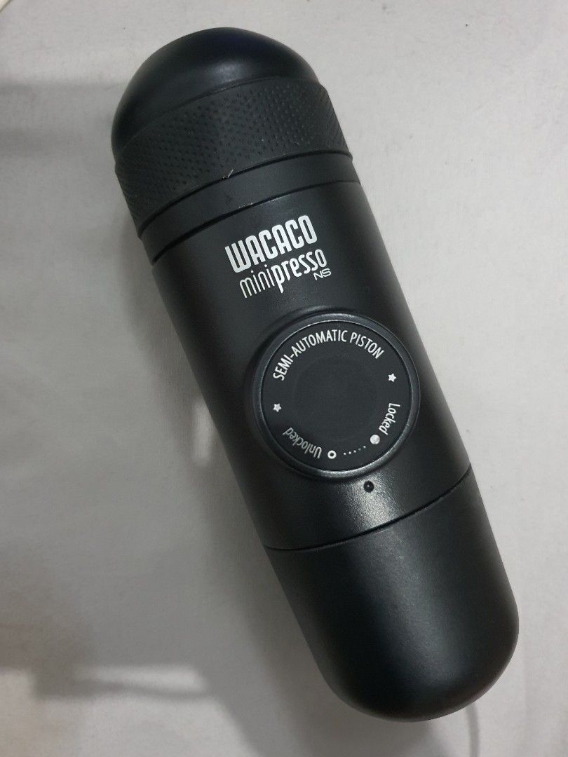 Wacaco Minipresso NS (Nespresso) (Category: Coffee & Tea Tableware) located in Manila. Submitted by frankieshrtlgs (Listing ID 1280531126, Image 1). Description: wacaco minipresso NS. compatible with Nespresso pods.