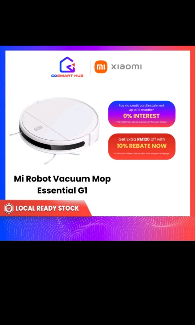 Mobile2Go. Xiaomi Mi Robot Vacuum Mop Essential G1