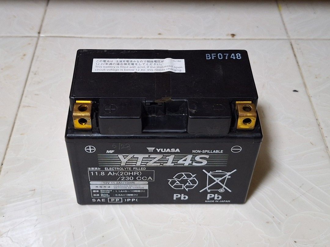 COMPATIBLE WITH CF MOTO MT Touring 800 dal 2022 al 2024 BATTERY