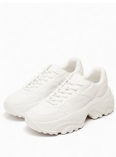 White bulky shoes store